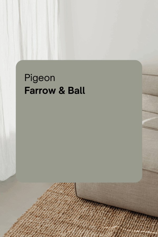 Japandi muurkleur: Pigeon – Farrow & Ball