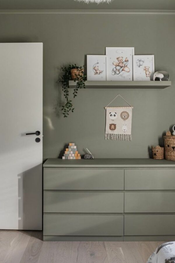 IKEA Malm kast geverfd