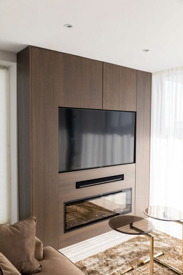 Tv inbouwen in een strakke wand