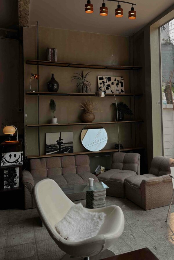 modern bruin interieur