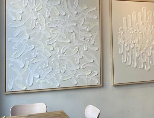 Zo maak je zelf een abstract reliëf schilderij