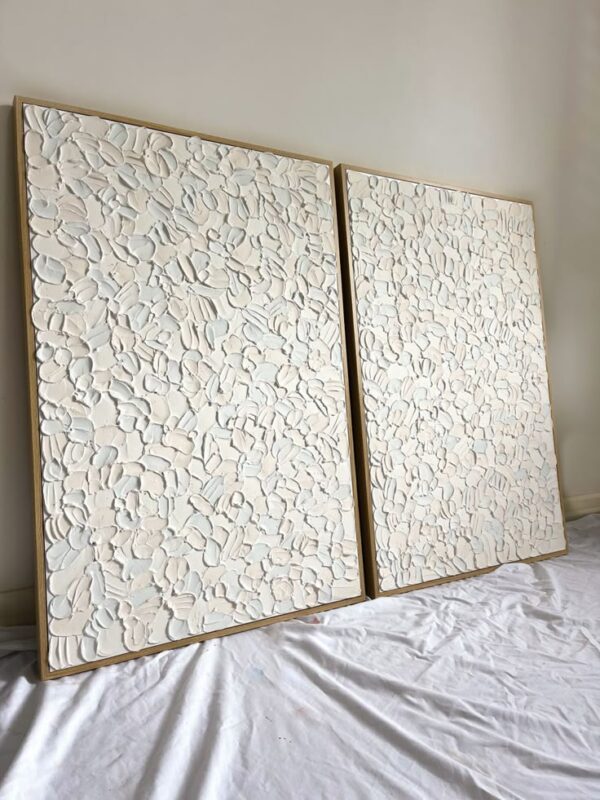 Reliëf schilderij met muurvuller zelf maken stappenplan